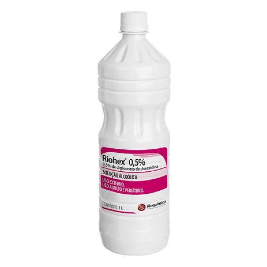 Amparar BH - Riohex digliconato clorexidina 0,5% 1l - septmax - RIOHEX DIGLICONATO CLOREXIDINA 0,5% 1L - SEPTMAX