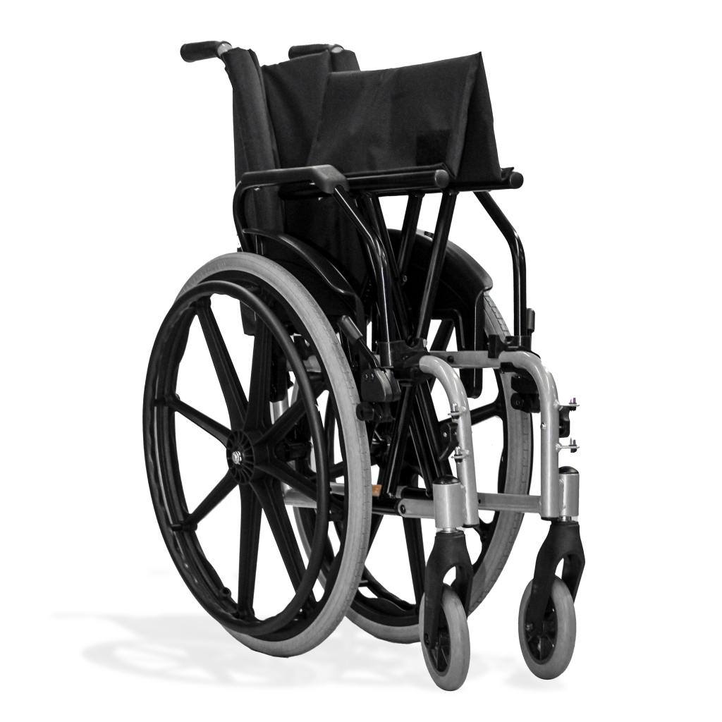 Amparar BH - Cadeira de rodas ke preta - ortobras - 