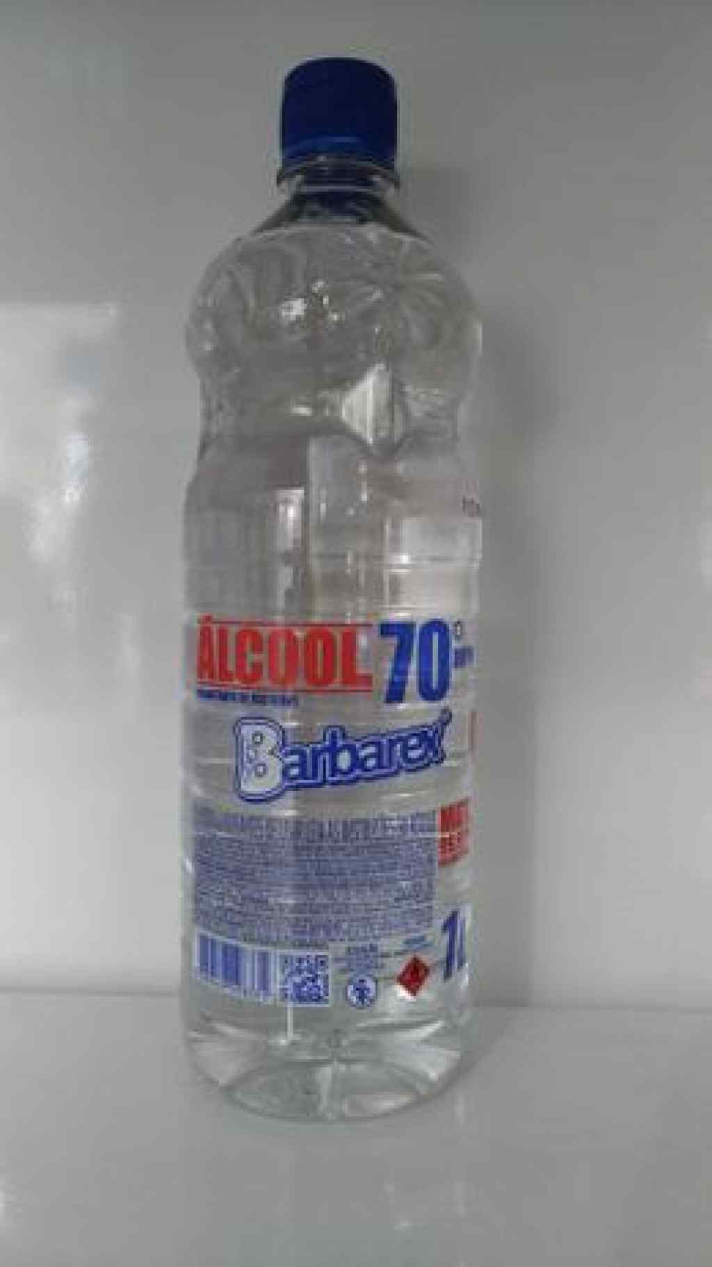 Amparar BH - Alcool 70 % liquido 1 litro - barbarex - 