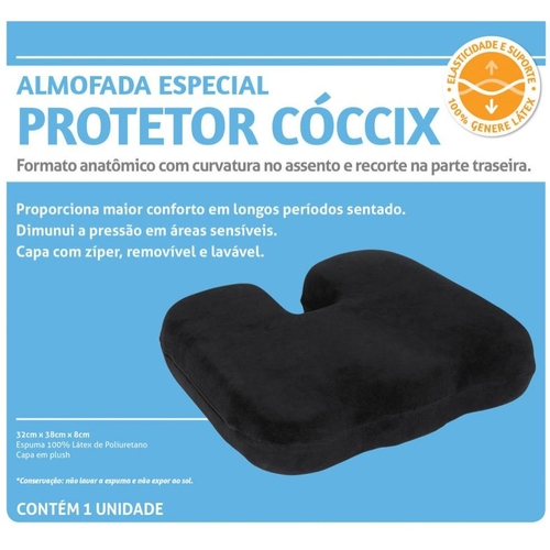 Amparar BH - Almofada especial protetor cóccix - perfetto - Almofada Especial Protetor de Cóccix - Perfetto
