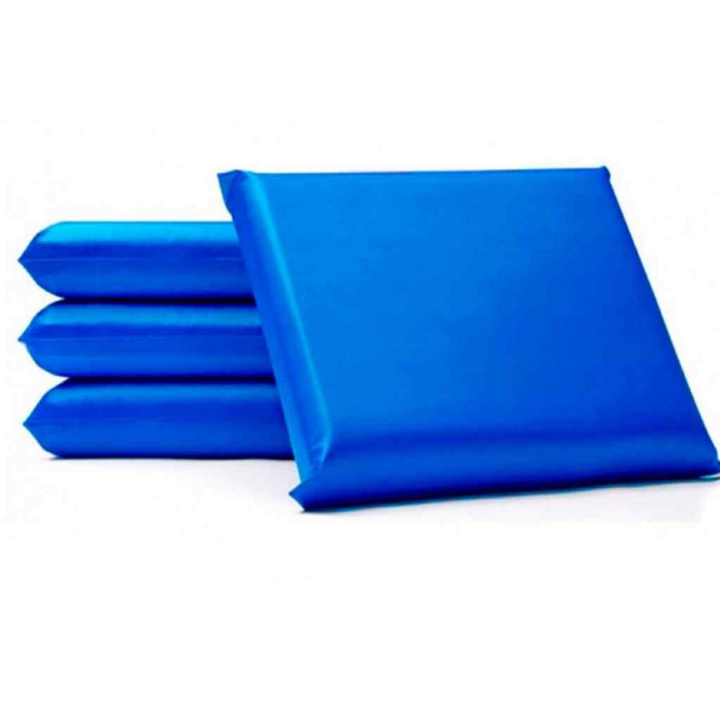 Amparar BH - Travesseiro de espuma com capa impermeável hospitalar - - azul - 
