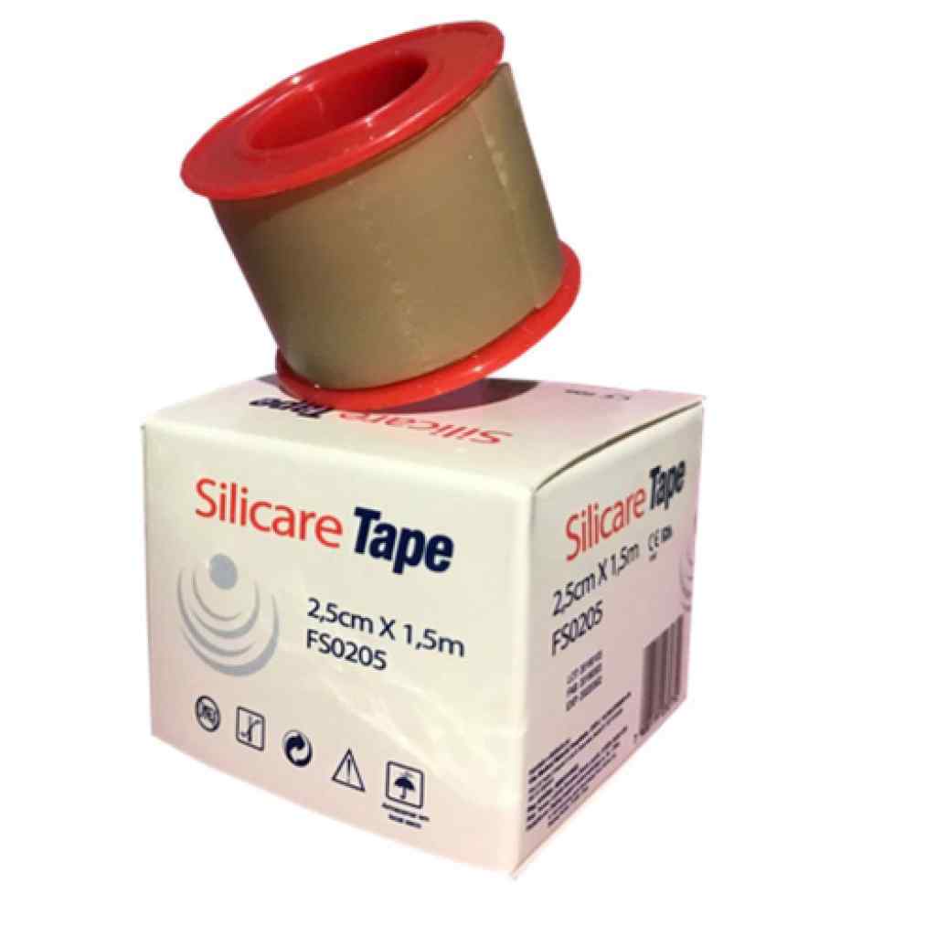 Amparar BH - Fita de silicone cicatriz silicare tape 2,5cm x 1,5 metro - Fita De Silicone Cicatriz Silicare Tape 2,5cm X 1,5 Metro