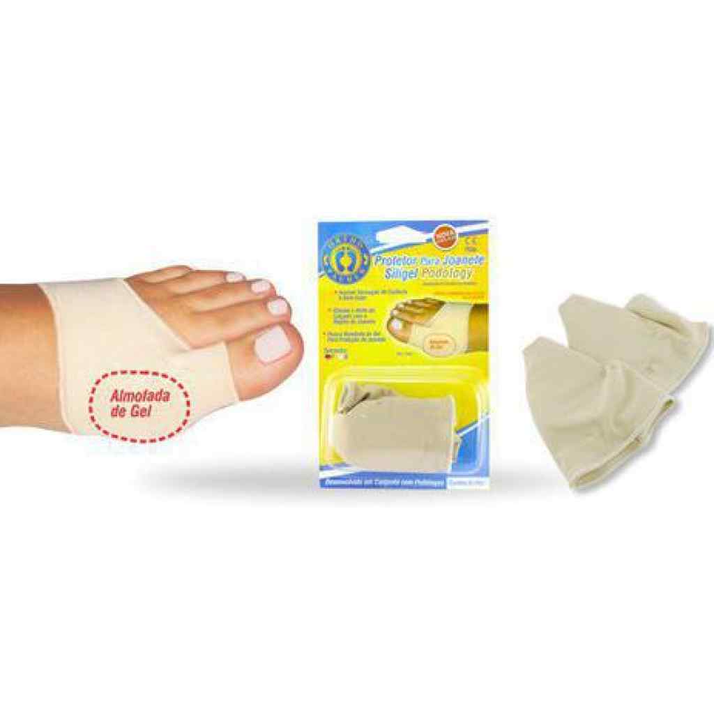 Amparar BH - Protetor para joanete tipo meia siligel podology orthopauher - Protetor para Joanete Tipo Meia Siligel Podology Orthopauher