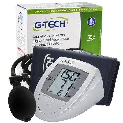 Amparar BH - Aparelho de pressão digital de braço bspii - g-tech - APARELHO DE PRESSÃO DIGITAL DE BRAÇO BSPII - G-TECH