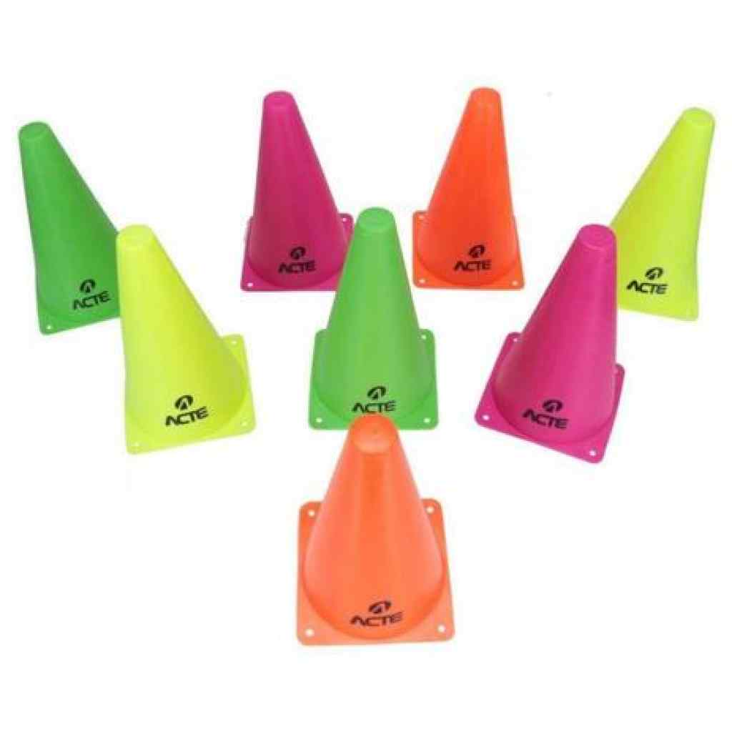 Amparar BH - Cones de agilidade acte (10 unid) - Cones de agilidade acte (10 unid)