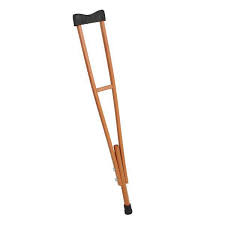 Amparar BH - Muleta axilar madeira - indaia axmp 0000101 - MULETA MADEIRA INDAIA - TAMANHO P (UNIDADE)