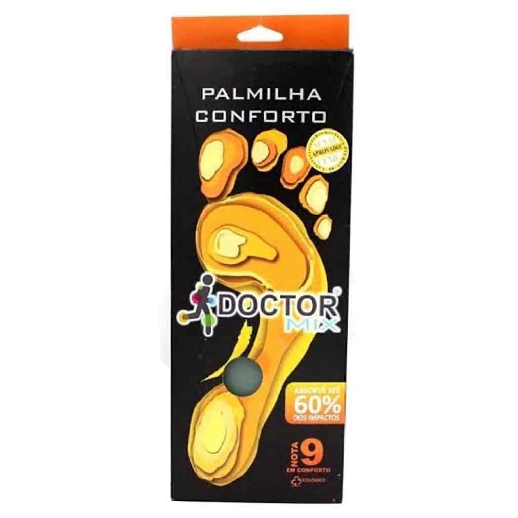 Amparar BH - Palmilha gel conforto - doctor mix - PALMILHA CONFORTO DOCTOR MIX